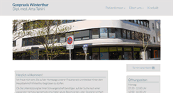 Desktop Screenshot of praenatalpraxis.ch