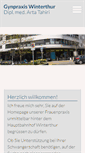 Mobile Screenshot of praenatalpraxis.ch